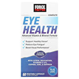 Force Factor Eye Health Lutein Zeaxanthin Saffron Copper 60 Vegetable Caps