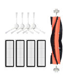 Dreame F9 Uyumlu Yedek Mopsuz Fırça Hepa Filtre Mop Seti-9 Parça