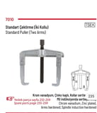 Standart Çektirme İki Kollu 8*10