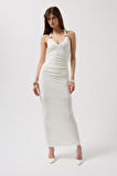 fh fashionhere Aksesuar Detay Maxi Elbise