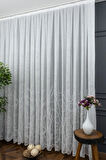 Alt Dal Desen Model Tasarım Ütü Istemez Kırışmaz 1/3kat Pileli Tül Perde
