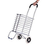 Katlanabilir Taşınabilir Alışveriş Ve Taşıma Arabası