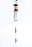 Üstü Bambu Metalli Rüzgar Çanı