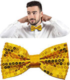 Altın Payetli Pullu Papyon