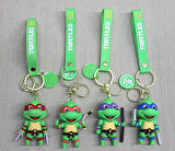 Ninja Kaplumbağalar Silikon Anahtarlık