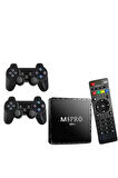 M8 Mini 2.4G 10K Hd 64 Gb Tv Box Android Tv Game Box 2 Adet Oyun Konsolu