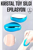 Epilasyon Aleti Bacaklar Kollar İçin Yıkanabilir Kristal Epilatör Tüy Silgi