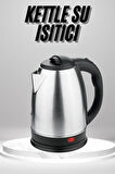 Su Isıtıcı 220 - 240 V Paslanmaz Çelik Kettle Uzun Ömürlü 2000 Watt