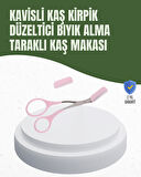 Hassas Kesim İçin Kavisli Yüz Bakım Makası