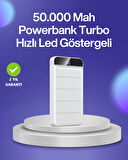 4 Cihazı Aynı Anda Şarj Edebilen Güçlü 50000 Mah