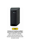 880 ml Paslanmaz Çelik Siyah Fotoselli Sıvı Sabunluk