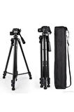 Nikon D7100 D7200 Için 135cm Pro Plus Dslr Tripod 3515 Cep Telefonu Tripod Telefon Tutucu Hediye