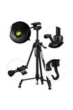 Profesyonel Dslr Tripod 157cm Wt-3550 Tripod 5kg Kapasite Canon Nikon Sony Tripod
