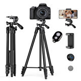 135cm Universal Dslr Tripod Uzaktan Çekim Kumandası Bluetooth Kumandalı Telefon Tripot