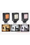 Vl-013 Mini Led Işık Sürekli Işık Foto Video Işık Led Panel Kamera Işığı