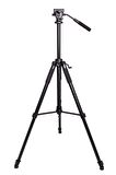 170cm Profesyonel Hidrolik Kafa Video Tripod 10 kg Taşıma Kamera Tripot Kalın Bacak Tutma Süngerli
