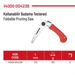 Katlanabilir Budama Testeresi 120mm