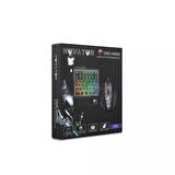 NOVATOR G506 OYUN KLAVYE & MOUSE SET LEDLİ KABLOLU Q 600/1800 DPI (PUBG DESTEKLEMEZ)