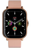 Premium Seri G9 Mini Plus 3 Kordon+Bileklik Hediyeli Bluetoothlu Rose Gold Kadın Akıllı Saat