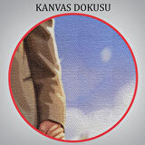 Atatürk ve Çocuk El ele Kanvas Tablo-GA-150