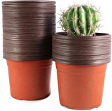 Thermoform Saksı 10 Adet 15 Cm