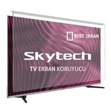 Skytech Q55ST3405 Tv Ekran Koruyucu - Skytech 55" inç 139EKRAN QLED 4K Ultra Hd Whaleos Tv Koruyucu