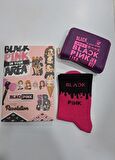 Blackpink Defter Çorap Cüzdan Kombin