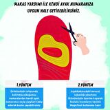 MagicFoot GelStep Günlük Yürüyüş Tabanlığı- Ortopedik - Koşu, Spor, Yürüyüş - Aktif Yaşam Tabanlık