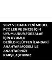 Honda Pcx 2021-2022-2023-2024-2025 Model Uyumlu Anahtar Kılıfı Mavi/gold Forza Için Uymaz