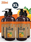 Rekze Masaj Yagı 4 Adet Portakal Aromalı Yenilebilir Büyük Boy  Etkili Masaj Yağı250 ml