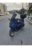 Musatti Glamaro Max 125 Siperlik Ön Cam 2023 2024 Model 50cm Siyah Renkli 4mm UZUN CAM