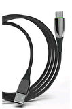 Apple iPhone 15 Pro Max Uyumlu Şarj Kablosu Type C 3.0 - SYR-C134AT