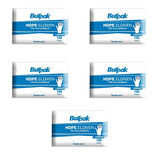 Burpak HDPE İş Temizlik Tek Kullanımlık Şeffaf Eldiven / Büyük Boy / 100 Adetlik 5 Paket 