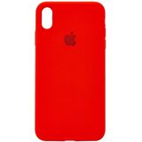 iPhone X ve XS Uyumlu İçi Kadife Logolu Silikon Lansman Kılıf