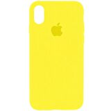 iPhone X ve XS Uyumlu İçi Kadife Logolu Silikon Lansman Kılıf