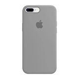 iPhone 7 Plus ve 8 Plus Uyumlu İçi Kadife Logolu Silikon Lansman Kılıf