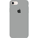 iPhone 7 ve 8 Uyumlu İçi Kadife Logolu Silikon Lansman Kılıf