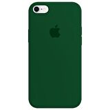 iPhone 7 ve 8 Uyumlu İçi Kadife Logolu Silikon Lansman Kılıf