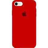 iPhone 7 ve 8 Uyumlu İçi Kadife Logolu Silikon Lansman Kılıf