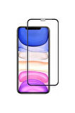 iPhone 11 Tam Kaplayan Çerçeveli Kırılmaz Temperli Ekran Koruyucu Cam