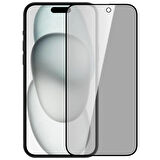 iPhone 15 PLUS Görünmez Hayalet Full Kaplayan Ekran Koruyucu Cam