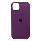iPhone 13 İçi Kadife Logolu Silikon Lansman Kılıf