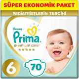 Prima Premium Care Bebek Bezi 6 Numara XL (13+Kg) 70 Adet