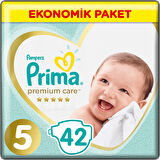 Prima Bebek Bezi Premium Care 5 Numara 42 Adet