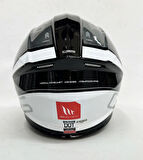 MT Genesis Sv Atempo B2 Parlak Renk Çene Açılır Kask Iç Güneş Vizörlü 2XL