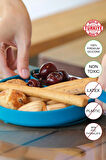 Babychefs %100 Premıum Silikon 6'lı Mama Seti Vakum Sistemli Yeşil