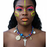 Boncuk Detay İp Kolye