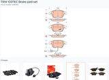 FREN BALATASI ÖN AUDI A4 8K2. B8 . A4 ALLROAD 8KH. B8 . A4 AVANT 8K5. B8 . A5 8T3 . A5 CONVERTIBLE 8F7 . A5 SPORTBACK 8TA AUDI FAW AUDI A4L B8. 828 2011 2011 8K0698151A 8K0698151F WVA24705 GOLD