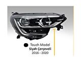 MEGANE 4 SOL ÖN FAR LAMBASI TOUCH MODEL MOTORLU TİP SİYAH ÇERÇEVELİ 260601571R RM GOLD