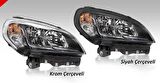 FİAT DOBLO ÖN SOL FAR 2015 SONRASI MOTORLU KROM CERCEVELI SOL 52109259 505311 GOLD